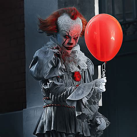 2048x2048 Pennywise The Clown It Cosplay Ipad Air Hd 4k Wallpapers
