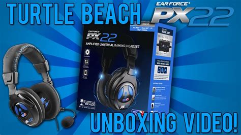 Turtle Beach Ear Force Px Universal Gaming Headset Unboxing Youtube