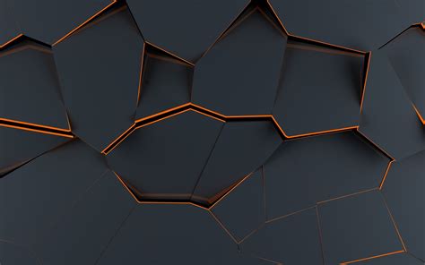 Polygon Background Abstract 4k Wallpapers Gambaran