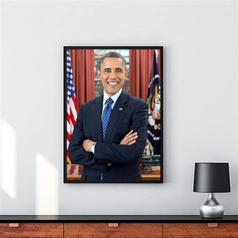 Barack Obama Poster Us President President Poster Home Etsy