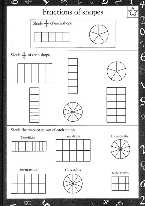 Finding Fractions Of Numbers Worksheets Ks2