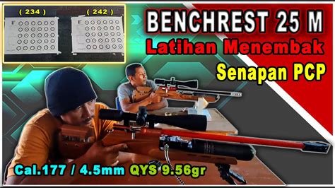 Menembak Benchrest 25 Meter Puka X9 Vs Acw Youtube