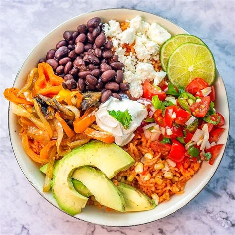 Mexican Rice Bowl Vegetarian And Meat Options Hildas Kitchen Blog