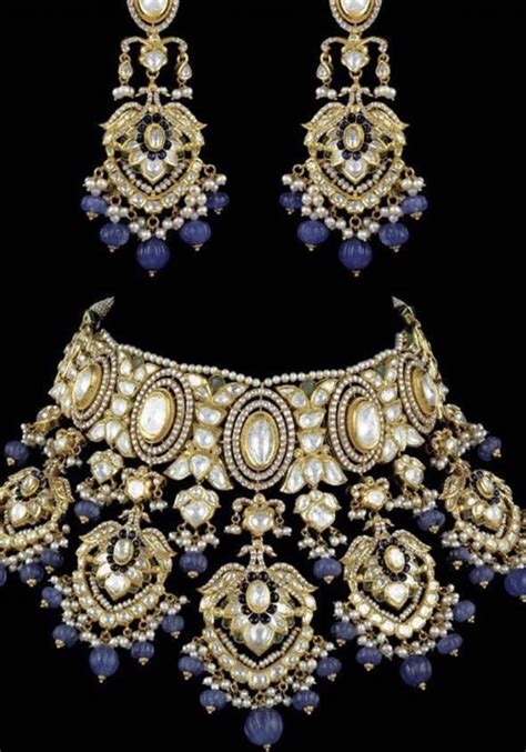 Kundan Jewellery Bridal Gold Temple Jewellery Indian Jewelry Earrings