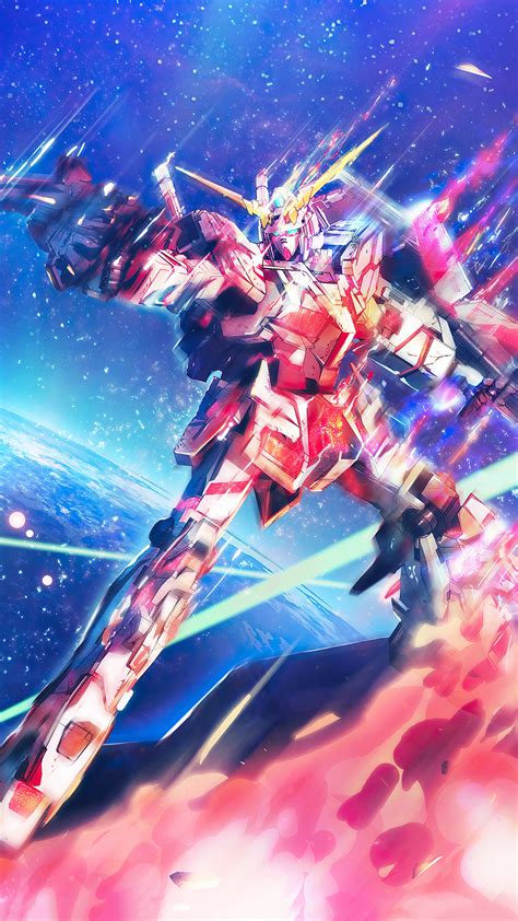 2160x3840 Mobile Suit Gundam Unicorn Anime 4k Sony Xperia Xxzz5