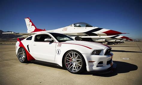 Unique Ford Mustang Gt Celebrates 60th Anniversary Of Us Air Force
