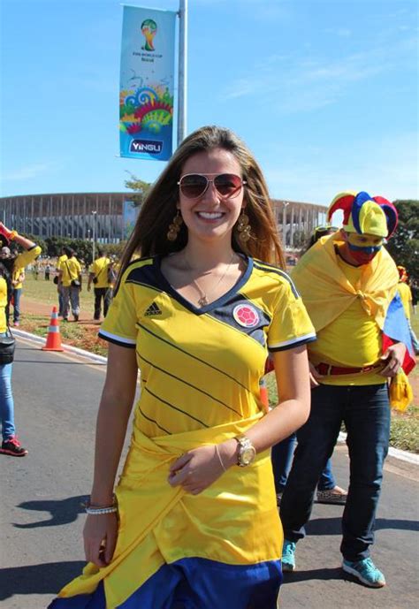 The Sexiest Colombian Fans â€“ World Cup Brazil 2014 Part11