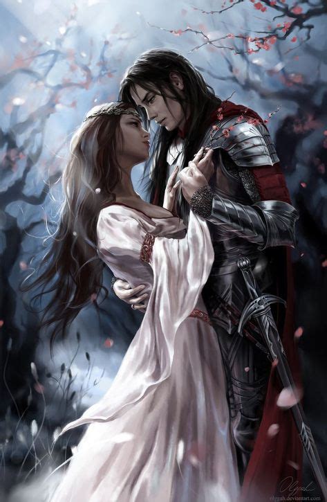 Lancelot And Guinevere By Olggah On Deviantart Fantasy Couples
