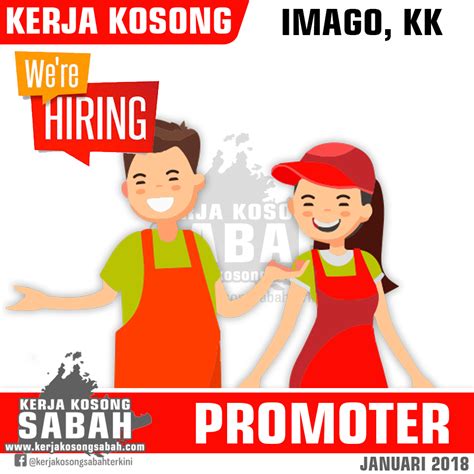 Leverage your professional network, and get hired. Sabah Job Vacancy | PROMOTER - Imago Shopping Mall, Kota ...