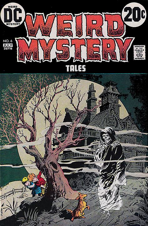 Weird Mystery 6 1973 Cover By Jack Sparling Comic Books Creepy