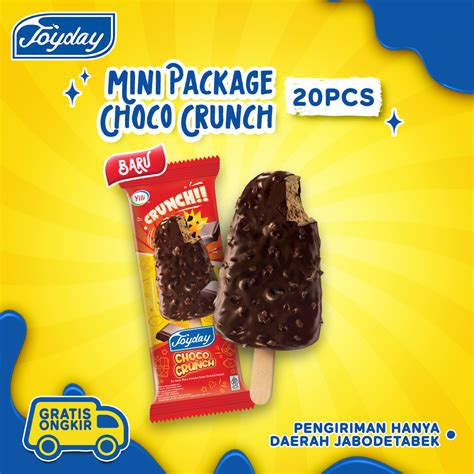 Jual Joyday Ice Cream Mini Package Choco Crunch Isi Pcs Eskrim