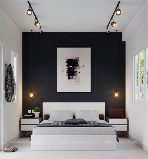 Home Designing — Via 40 Beautiful Black And White Bedroom Designs