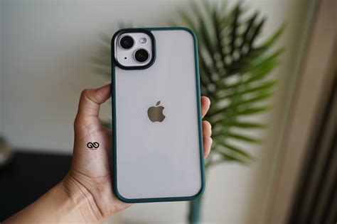 Pine Green Drop Proof Transparent Sleek Case For Iphone 13 Starelabs