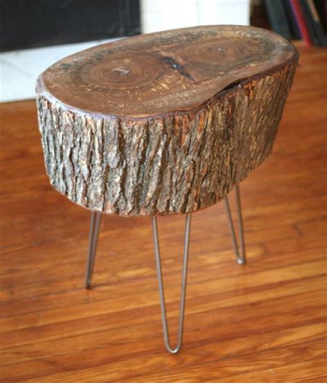 5 Ways To Get This Look Summer Porch Stump Table Tree Stump Table