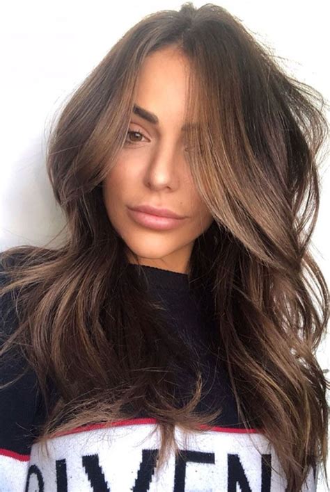 37 brown hair colour ideas and hairstyles natural looking balayage hair brunette hair