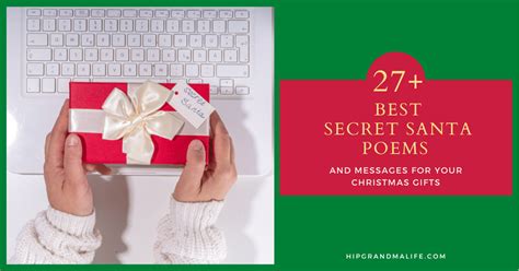 27 Best Secret Santa Poems And Messages For Your Christmas Ts Hip