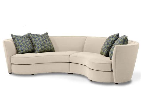 Custom sofas for your living room. Custom Curved Shape Sofa Avelle 232 | Fabric Sectional Sofas