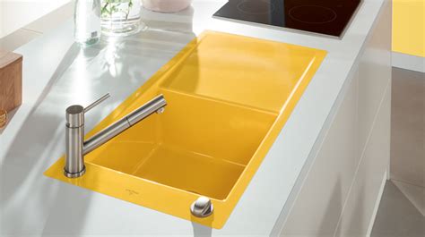 Coloured Kitchen Sinks Our Top Five Statement Sinks The Interiors Addict