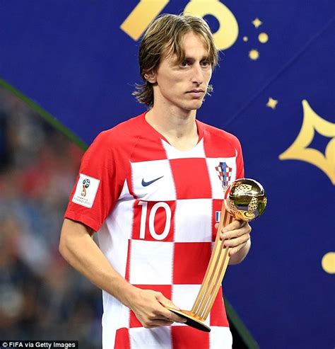 Luka Modric Wins Golden Ball Prize As He Voted Best Player At World Cup