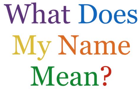Find Out What Your Name Means 941 Kxoj