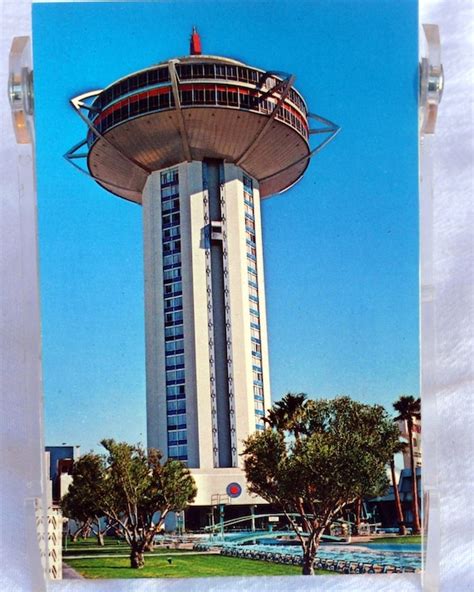 Items Similar To Vintage Landmark Hotel Las Vegas Postcard On Etsy