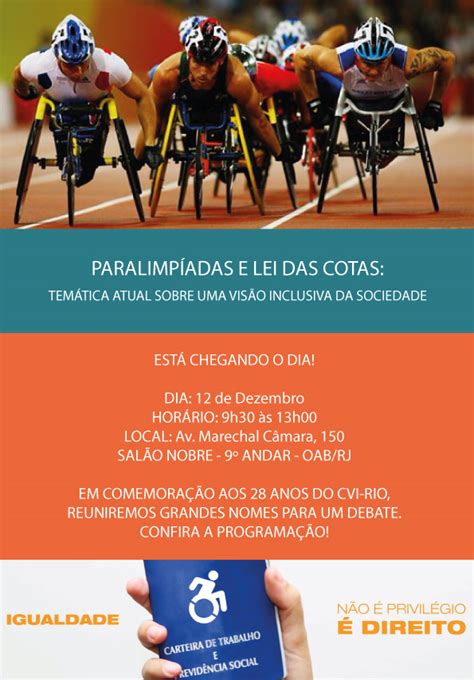 Conheça um pouco mais sobre as paralimpíadas!assista, curta e compartilhe com seus colegas e alunos!acesse nosso blog para mais conteúdos: . Paralimpíadas e Lei das Cotas - CVI-Rio