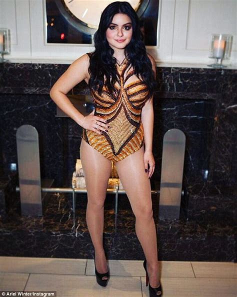 Ariel Winter Strikes A Retro Nineties Look As She Steps Out For La
