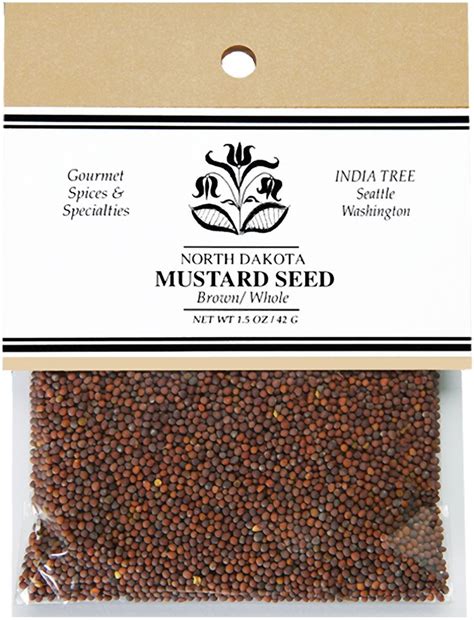 Mustard tree productions, los angeles, california. INDIA TREE BROWN MUSTARD SEED Mustard seeds are the fruit ...