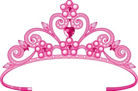 Pink Princess Tiara Clip Art