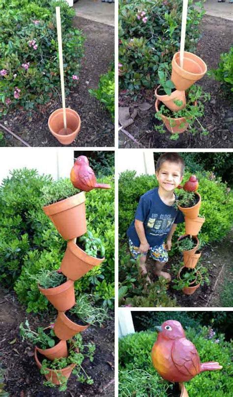 Shop planters and more at the home depot. Top 30 Stunning Low-Budget DIY Garden Pots and Containers ...
