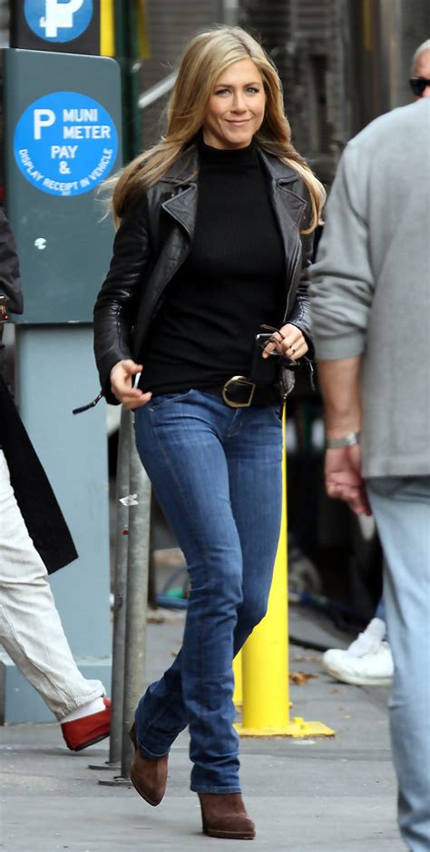 More Pics Of Jennifer Aniston Leather Jacket 1 Of 8