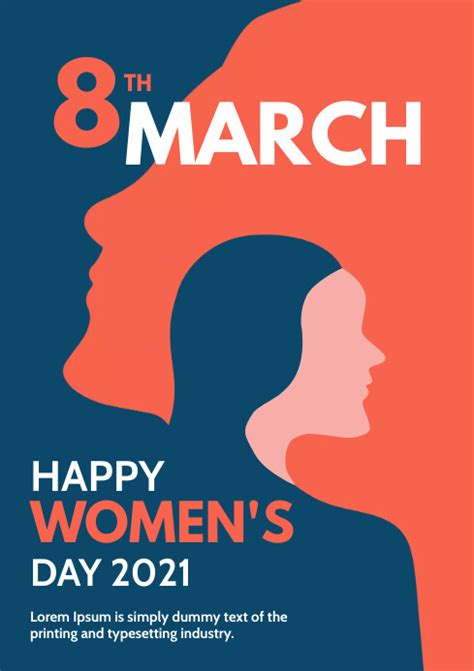 international women s day poster template postermywall