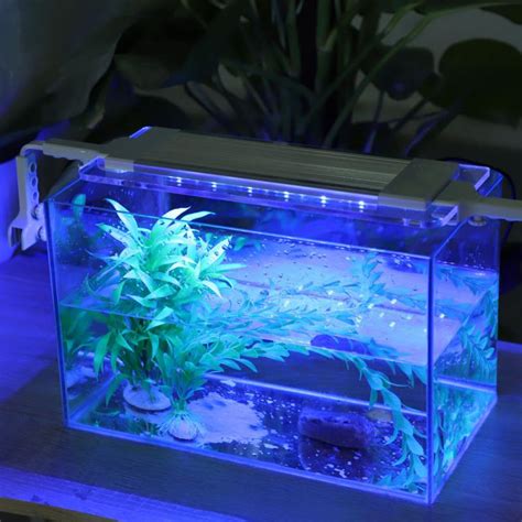 48 Led Aquarium Fish Tank Light Lamp Aquarium Led Adjustable Rgbw