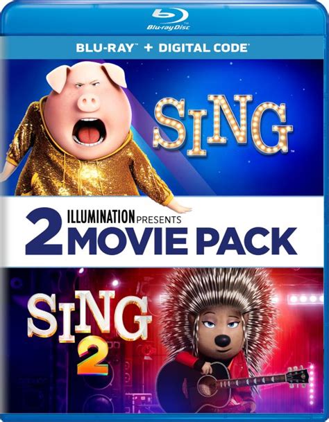 Best Buy Sing 2 Film Collection Blu Ray