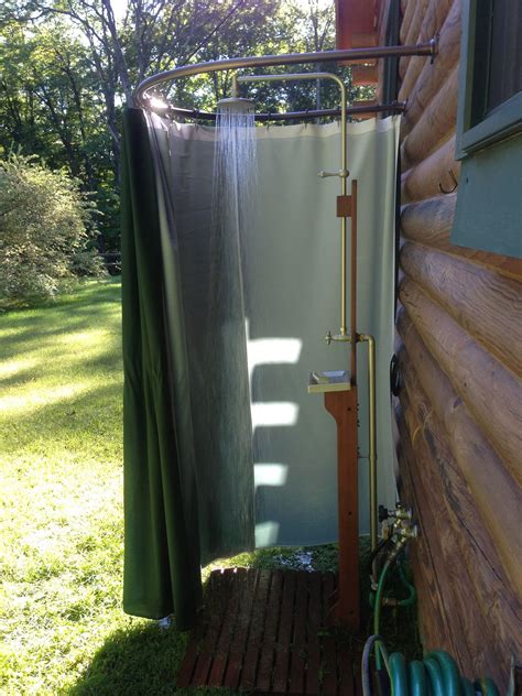 Easy Outdoor Shower Outdoor Shower Outdoor Patio