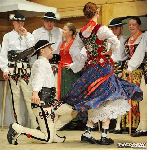 Regional Costumes From The Region Of Podhale Polish Folk Costumes Polskie Stroje Ludowe