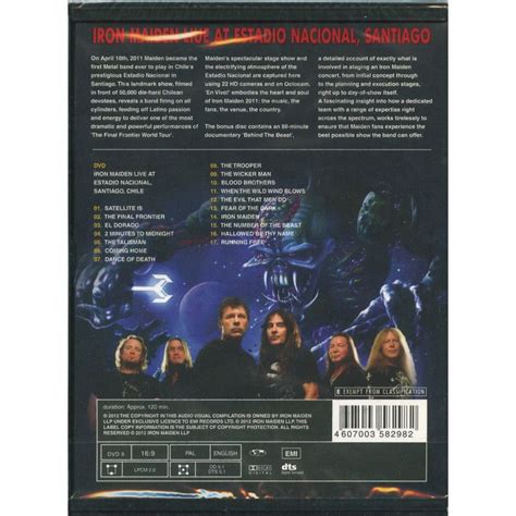 En Vivo Dvd Sealed By Iron Maiden Dvd With Forvater Ref119705300