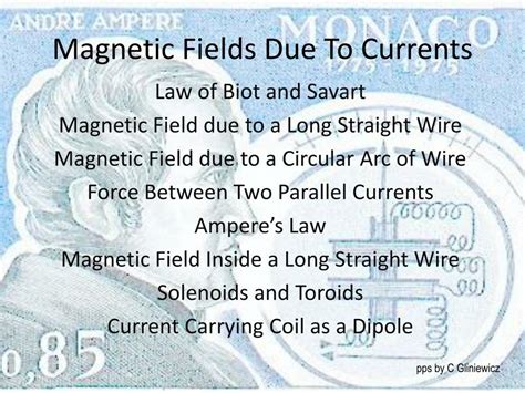 Ppt Magnetic Fields Due To Currents Powerpoint Presentation Free
