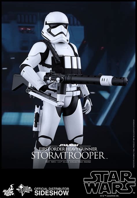 Hot Toys First Order Heavy Gunner Stormtrooper Sixth Scale Figure By Hot Toys