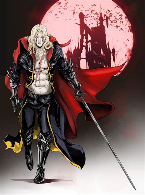 Alucard Castlevania Fanart