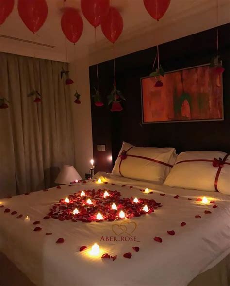 A stack of colorful tissue paper can be used to create beautiful birthday decorations. How To Decorate Bedroom For Romantic Night | Romantic room ...