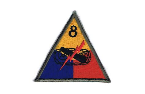 Patch 8th Armored Division Iron Snake