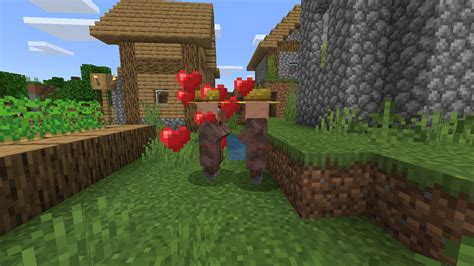 Filevillagers Breedingpng Official Minecraft Wiki