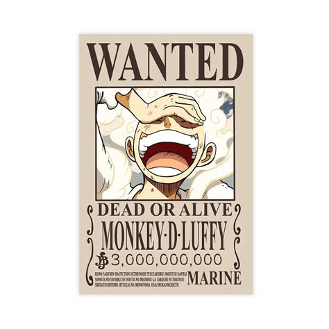 Discover Luffy Wanted Poster Wallpaper Latest In Coedo Vn