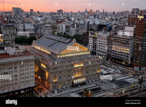 Teatro Colón Buenos Aires Argentinien Stockfotografie Alamy