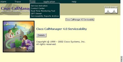 Cisco Callmanager Serviceability System Guide Release 401