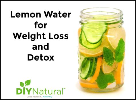 A Lemon Water Recipe For Weight Loss And Detox Safe Home Diy