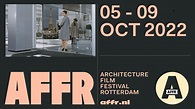 Architecture Film Festival Rotterdam 2022 - LantarenVenster Rotterdam
