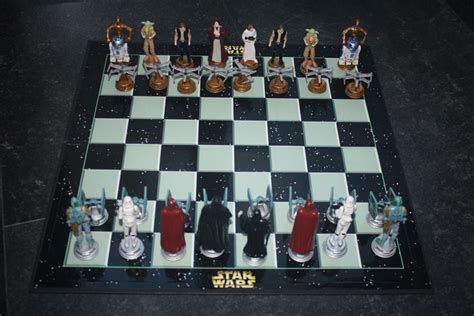Star Wars 3d Chess Game Official Star Wars Chess Set Catawiki