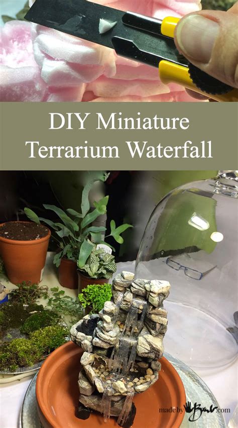 Check spelling or type a new query. DIY Miniature Terrarium waterfall madebybarb build with styrofoam